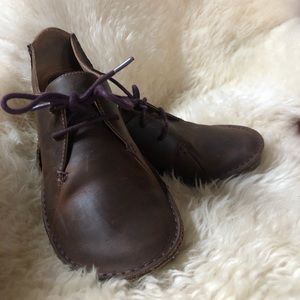 Clarks leather shoe